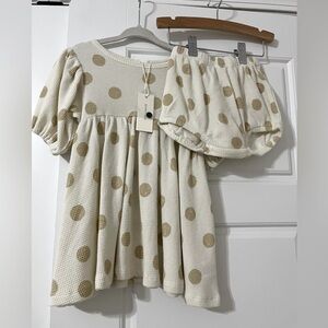 Quincy Mae - Waffle Babydoll Dress